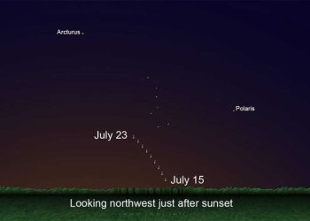 যেভাবে দেখা যাবে ধূমকেতু নিওওয়াইজ