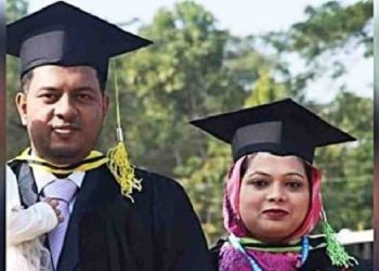 গৃহকর্মী নির্যাতনের অভিযোগে স্বামীসহ শাবিপ্রবির শিক্ষক গ্রেপ্তার