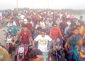 নাগরপুরে স্বাস্থ্যবিধি মানছে না বিনোদন প্রেমীরা