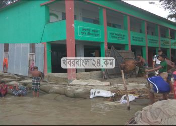 টাঙ্গাইলে বন্যায় ৬৪৩টি সরকারি প্রাথমিক বিদ্যালয় ক্ষতিগ্রস্থ