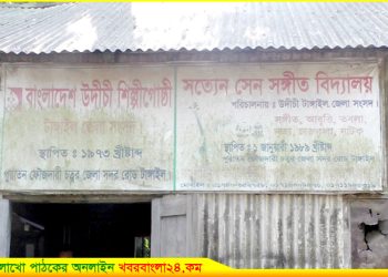 উদীচী শিল্পীগোষ্ঠী টাঙ্গাইল জেলা সংসদ কার্যালয়ে চুরি