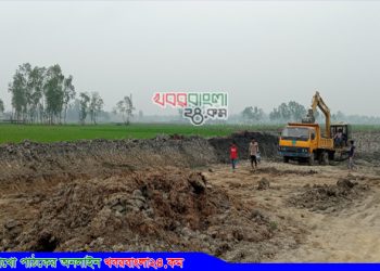 ঘাটাইলে কৃষি জমির মাটি ইটভাটায়; বাড়ছে খাদ্য ঝুঁকি