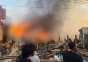 নারায়ণগঞ্জে আগুনে পুড়ল দুই কারখানা