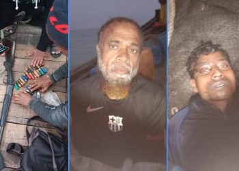 দুবলার চরে ডাকাতির চেষ্টা জেলেদের হাতে আটক ৩