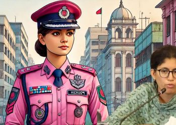 পুলিশের পোশাক গোলাপি করার আহ্বান উমামার