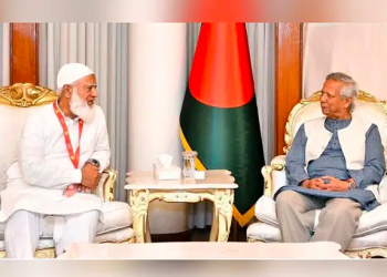 প্রধান উপদেষ্টার সঙ্গে জামায়াত আমিরের বৈঠক