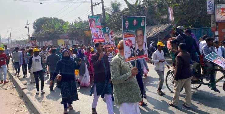 বিএনপি নেতার মুক্তির দাবিতে ঢাকা-ময়মনসিংহ মহাসড়ক অবরোধ