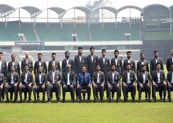 চ্যাম্পিয়নস ট্রফির আগে আনুষ্ঠানিক ফটোসেশনে টাইগাররা