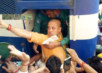 জামিন প্রশ্নে রুল শুনানি প্রস্তুত চিন্ময় কৃষ্ণ দাসের মামলার শুনানি