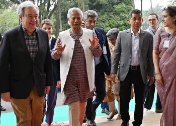 জাতিসংঘ মহাসচিব আজ ঢাকা ছাড়বেন