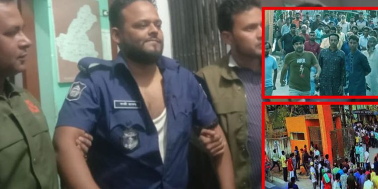বিএনপি নেতার নেতৃত্বে ক্ষেতলাল থানায় হা'মলা ২ পুলিশ সদস্যসহ আ'হত ৬
