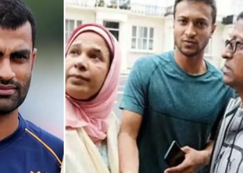 হাসপাতালে তামিমকে দেখতে সাকিবের বাবা-মা