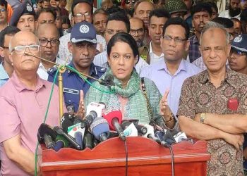 ভবদহের জলাবদ্ধতা জাতীয় দুর্যোগ স্থায়ী সমাধানে কাজ চলছে: রিজওয়ানা