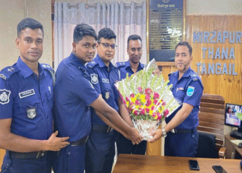 মির্জাপুর থানার নতুন ওসি রাশেদুল ইসলাম
