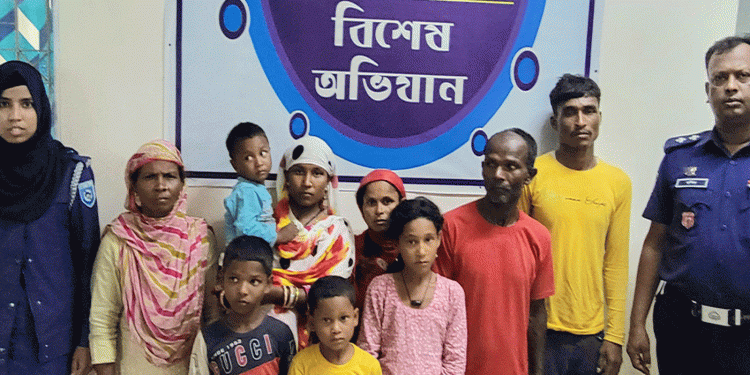 ফুলবাড়ী সীমান্তে ৯ বাংলাদেশিকে পুশ-ইন