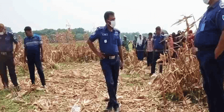 চুয়াডাঙ্গায় ভুট্টাক্ষেত থেকে যুবকের ম'রদেহ উদ্ধার