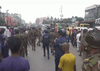 গাজীপুরে ট্রাকচাপায় নারী শ্রমিক নি'হত