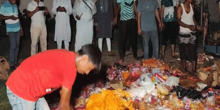 ফরিদপুরে নকল শিশু খাদ্যের কারখানায় অভিযান