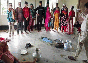 হবিগঞ্জ সীমান্ত দিয়ে ১৯ বাংলাদেশিকে পু'শইন করল বিএসএফ