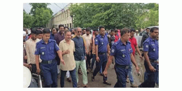 সুনামগঞ্জে ছাত্র আন্দোলনে হা'মলার মা'মলায় আ.লীগের ৬ নেতা কা'রাগারে