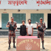 দিনাজপুর সীমান্তে ভারত থেকে পুশ-ইন ৪ বাংলাদেশি আ'টক