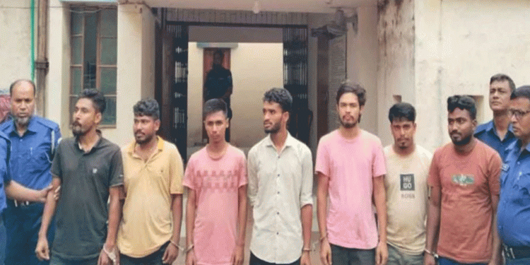 সিরাজগঞ্জে সরকারি চাল জব্দ: ছাত্রদলের ৭ নেতাকর্মী কা'রাগারে