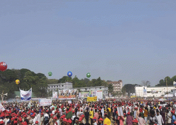 চট্টগ্রামে বিএনপির তারুণ্যের সমাবেশে উপস্থিত তামিম ইকবাল
