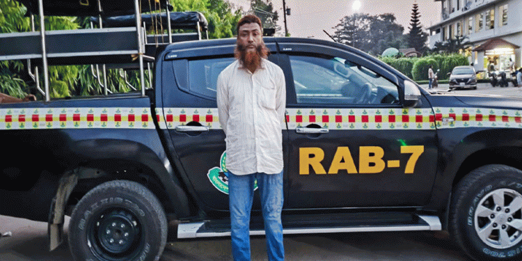 পিলখানা হ'ত্যা মা'ম'লার মৃ'ত্যুদণ্ডপ্রাপ্ত রেজাউল করিম গ্রে'প্তা'র