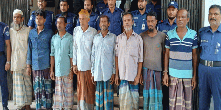 ছিনিয়ে নেওয়ার ঘটনায় মা'মলা রাজনের ৯ অনুসারী গ্রে'ফতার
