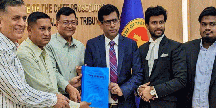 শেখ হাসিনাসহ তিনজনের বিরুদ্ধে তদন্ত প্রতিবেদন ট্রা'ইব্যুনালে দাখিল