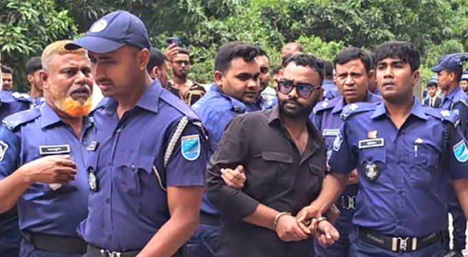 নিষিদ্ধ সংগঠন ছাত্রলীগের টাঙ্গাইল শহর শাখার সভাপতি ৫ দিনের রিমান্ড