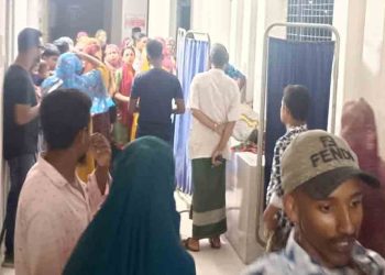 রাজৈরে হাসপাতালে প্রবাসীর স্ত্রীর ম'রদে'হ ফেলে শ্বশুরবাড়ির লোকজন পলাতক