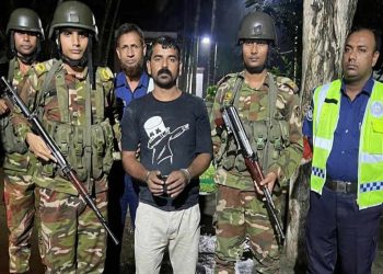 জামালপুরে চাঁ'দাবাজির অভিযোগে স্বেচ্ছাসেবক দল নেতা গ্রে'প্তার