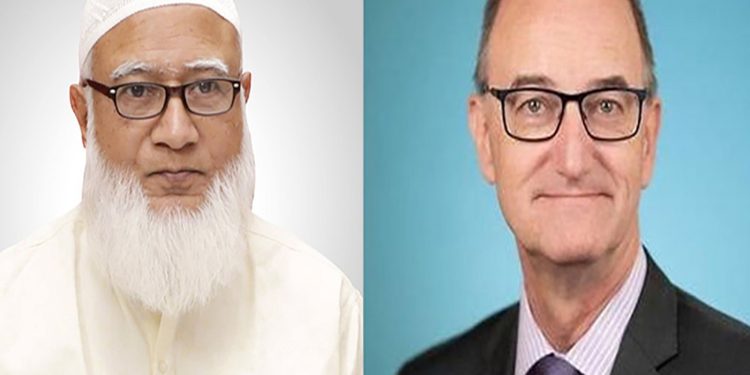 জামায়াত আমিরের সঙ্গে জার্মান রাষ্ট্রদূতের সৌজন্য সাক্ষাৎ