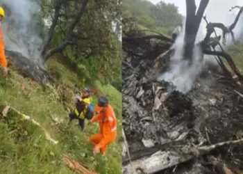 ভারতে হেলিকপ্টার বিধ্বস্ত পাইলটসহ ৭ জনের মৃ'ত্যু