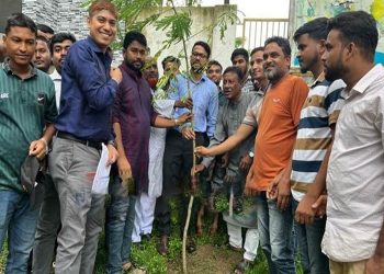 নাগরপুরে ছাত্রদল ও কৃষকদলের বৃক্ষরোপণ কর্মসূচি