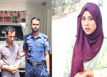 প্রেমে প্রত্যাখ্যাত হয়ে স্কুলছাত্রী আনজুমকে হ'ত্যা প্রতিবেশী যুবক গ্রেপ্তার