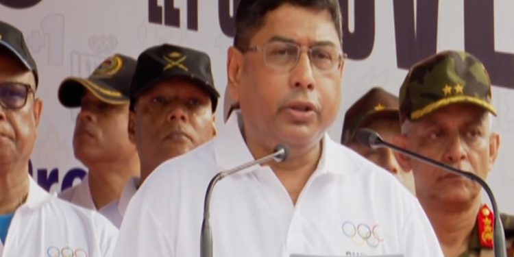 ভ্রাতৃত্ব ও শৃঙ্খলার চর্চায় অলিম্পিক ডে রান: সেনাপ্রধান