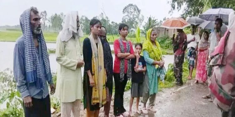 লালমনিরহাট সীমান্তে ভারতীয় বিএসএফের পুশ-ইন ৭
