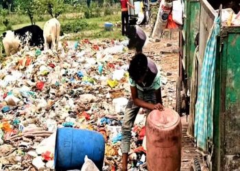 টাঙ্গাইল শহরের প্রবেশপথে ময়লার ভাগাড় হু'মকিতে পরিবেশ ও জনস্বাস্থ্য