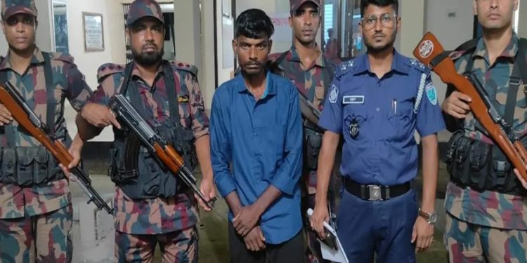 হবিগঞ্জের চুনারুঘাট সীমান্তে ভারতীয় যুবককে আ'টক করেছে বিজিবি
