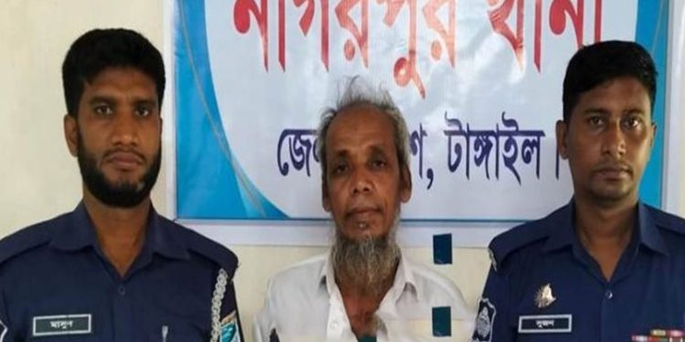 টাঙ্গাইলের নাগরপুরে স্কুল ছাত্রী অন্ত:সত্তার ধ'র্ষ'ক গ্রে'ফ'তা'র