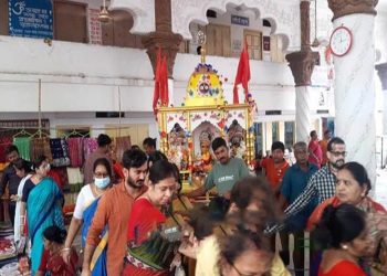 টাঙ্গাইলে উল্টো রথটানের মধ্য দিয়ে শ্রী শ্রী জগন্নাথদেবের রথযাত্রা উৎসব সমাপ্ত