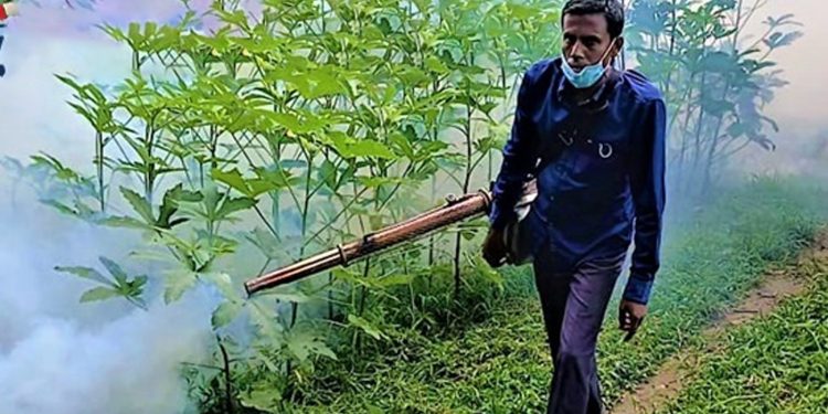 টাঙ্গাইল জেলা কারাগারে মশা নিধন ও পরিচ্ছন্নতা অভিযান