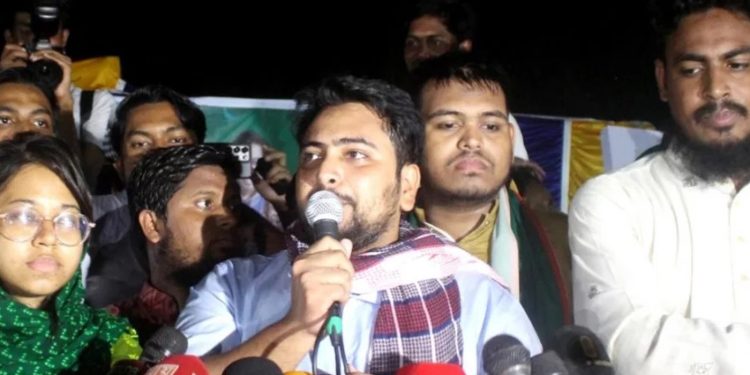 গণভবন জয় করেছি এবার লক্ষ্য জাতীয় সংসদ নাহিদ ইসলামের ঘোষণা