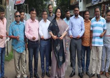 টাঙ্গাইলে সাতটি গুরুত্বপূর্ণ সড়কের সংস্কার কাজের উদ্বোধন