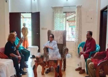 মধুপুরে সাংবাদিকদের সঙ্গে মতবিনিময়ে বিএনপি প্রার্থী স্বপনের