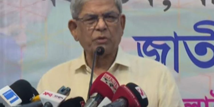আগামী ফেব্রুয়ারির মধ্যেই নির্বাচন চায় বিএনপি: মির্জা ফখরুল