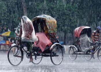 আগামী পাঁচ দিন সারা দেশে টানা বৃষ্টি চার বিভাগে অতিভারি বর্ষণের শঙ্কা