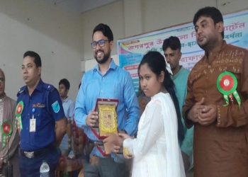 নাগরপুরে বৃত্তিপ্রাপ্ত শিক্ষার্থীদের সংবর্ধনা ও ক্রেস্ট প্রদান